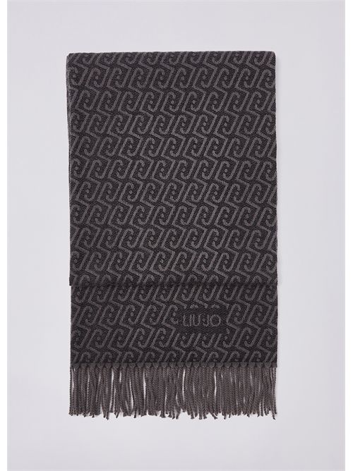 Stola con logo monogram LIU JO | 2F6028T2742/03215